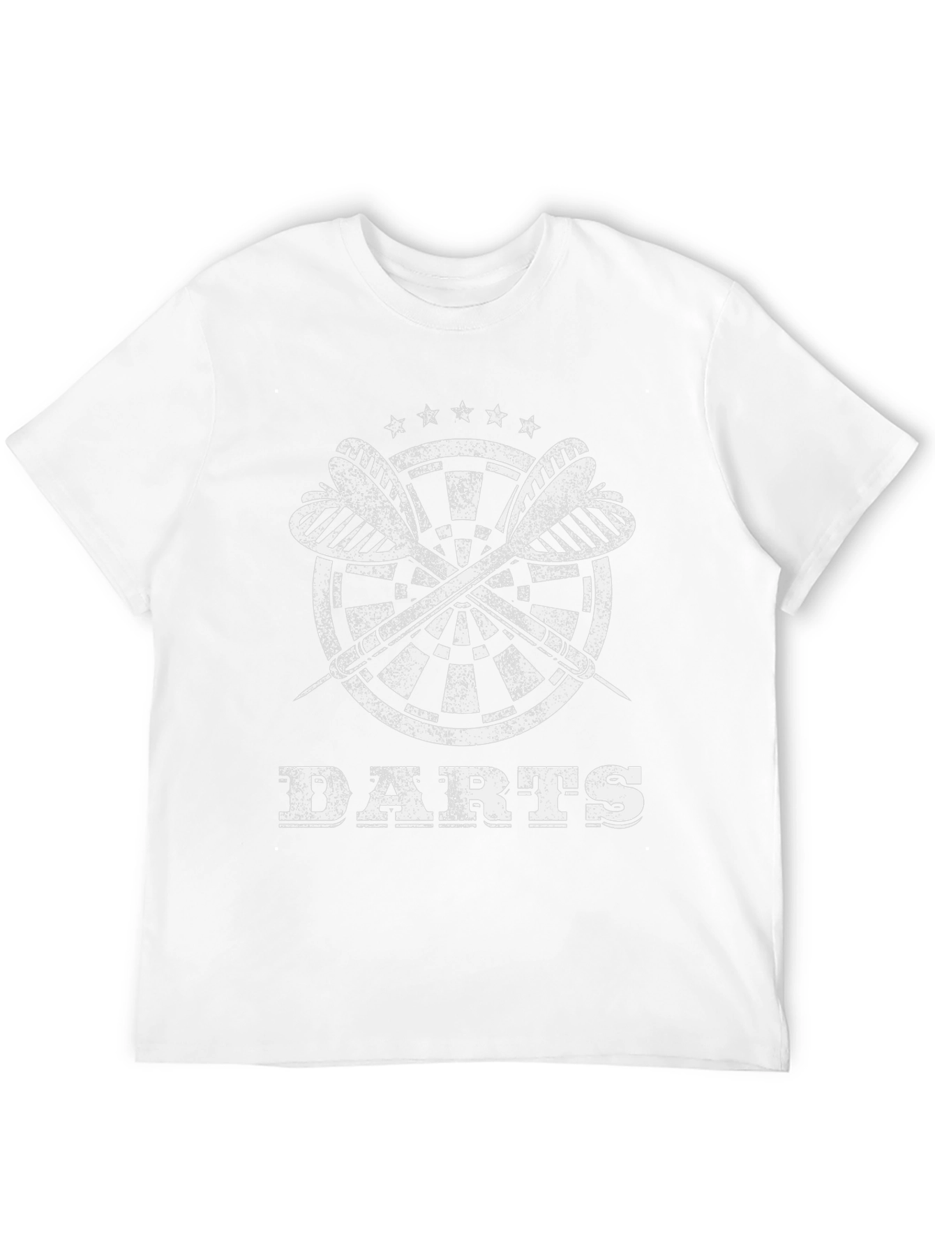 Darts Graphic T-Shirt - Target & Arrows Design