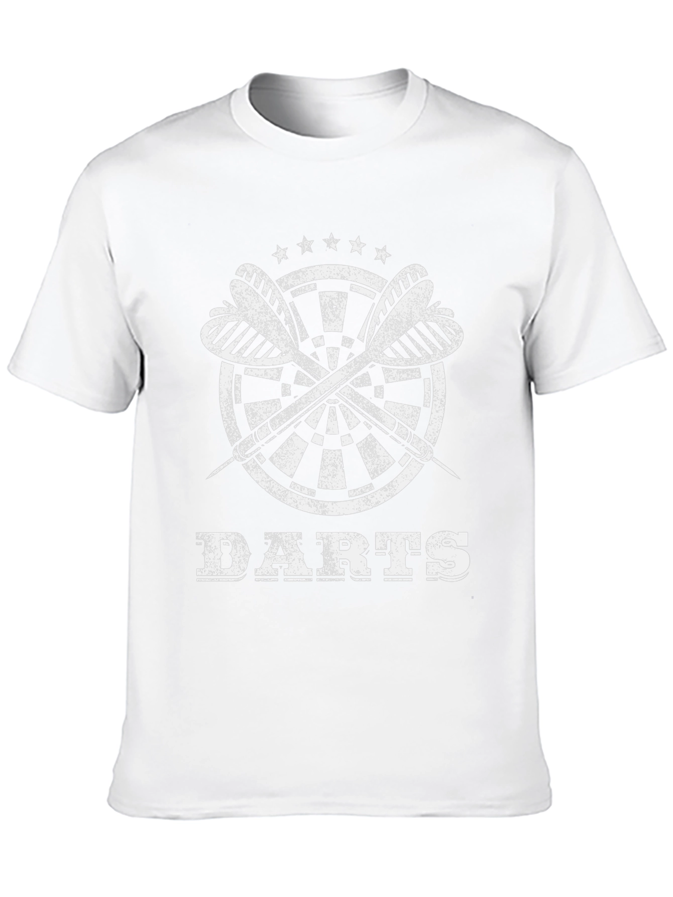 Darts Graphic T-Shirt - Target & Arrows Design