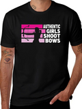 Girls Shoot Bows T-Shirt - Archery Tee