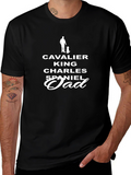 Cavalier King Charles Spaniel Dad T-Shirt