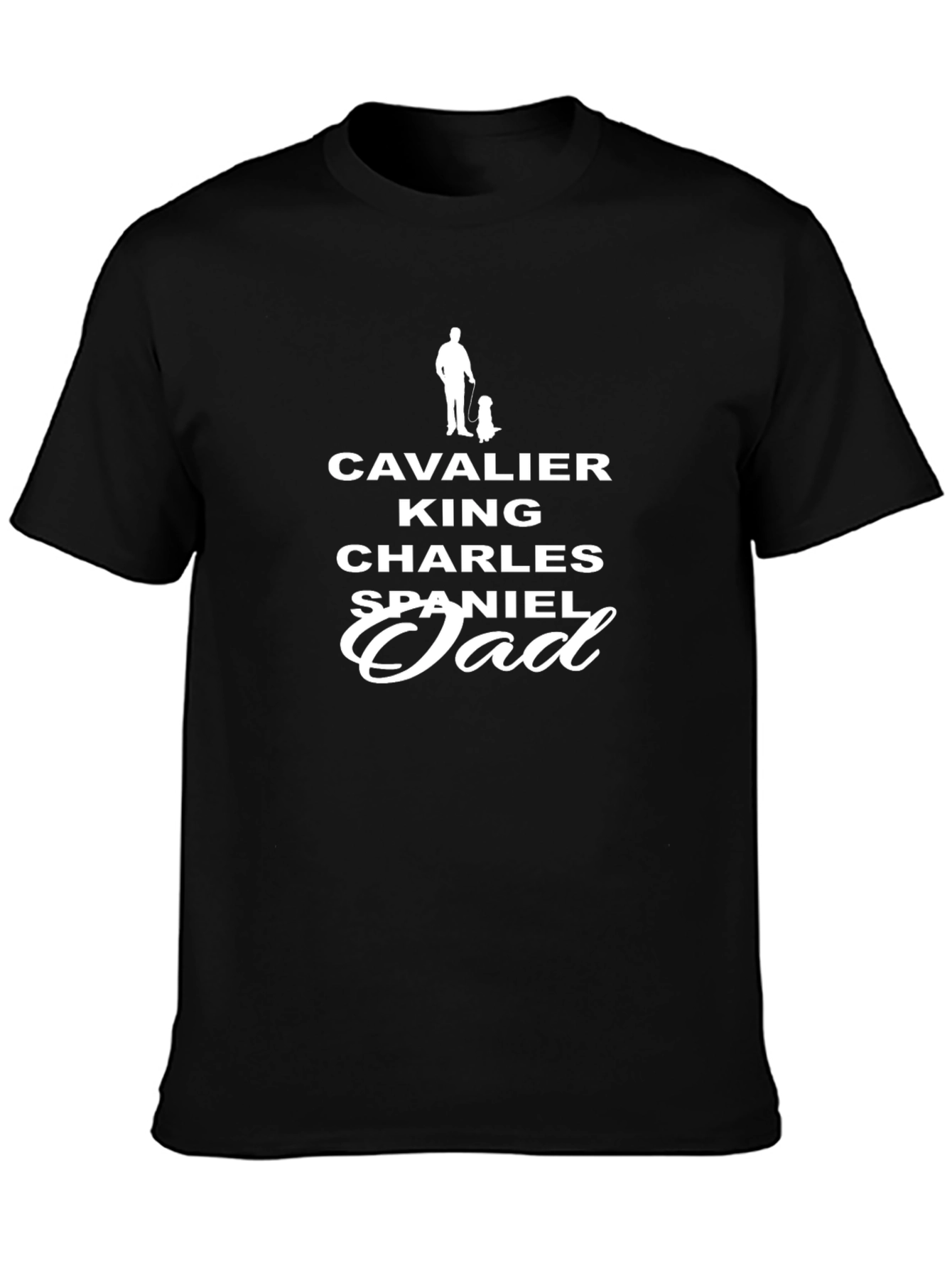 Cavalier King Charles Spaniel Dad T-Shirt