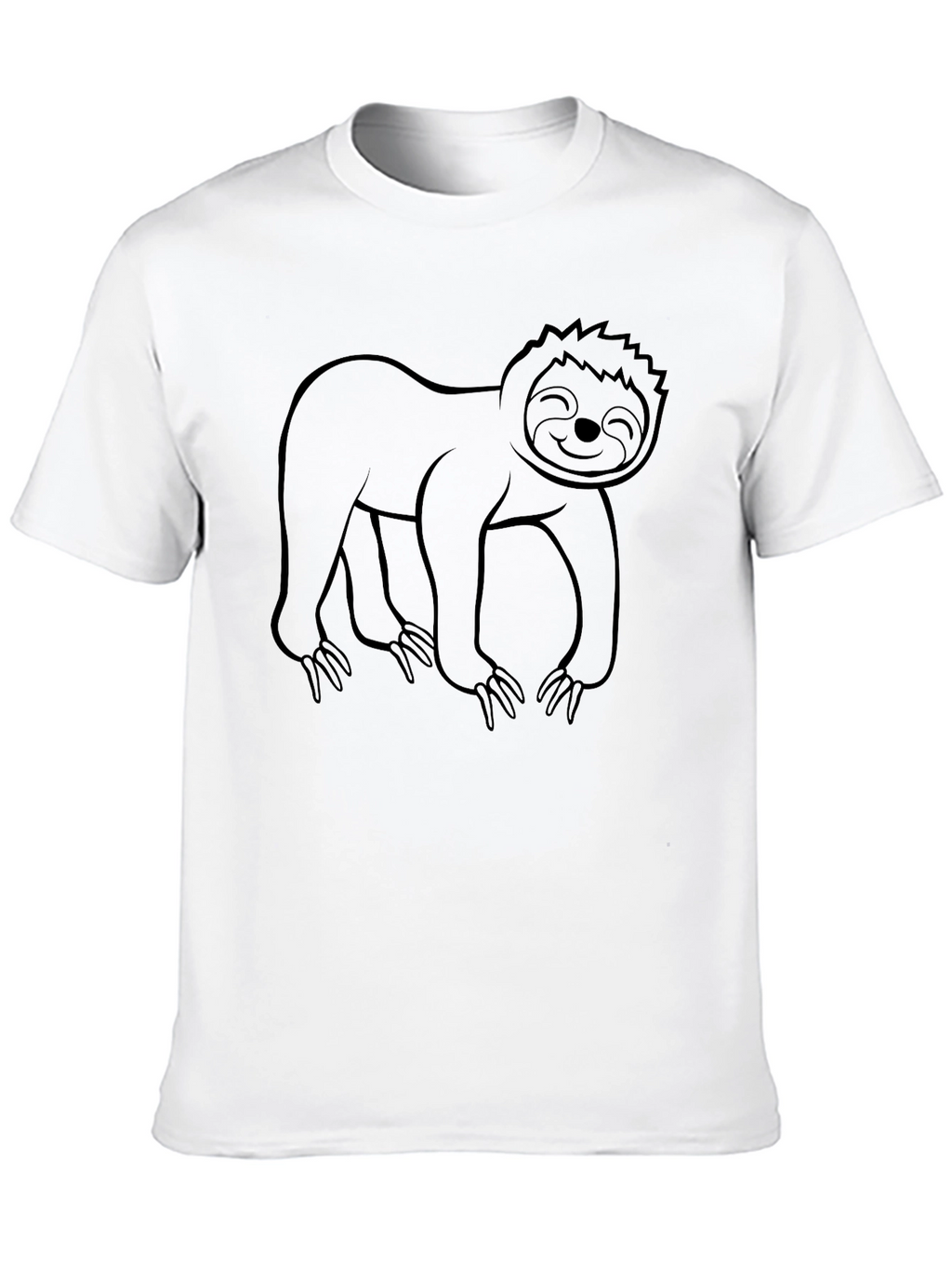 Sloth Graphic Tee - Comfort Fit Casual Wear