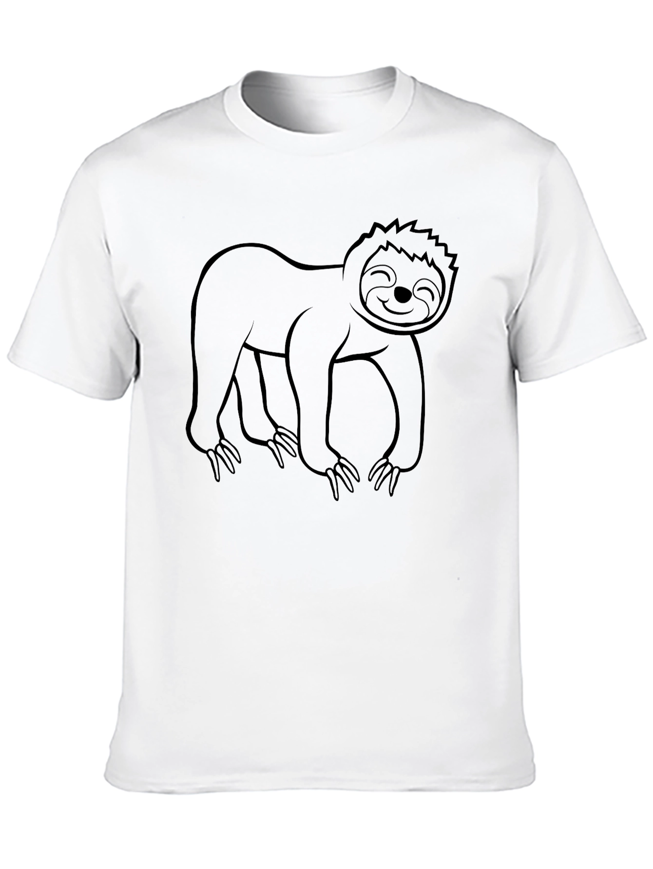 Sloth Graphic Tee - Comfort Fit Casual Wear