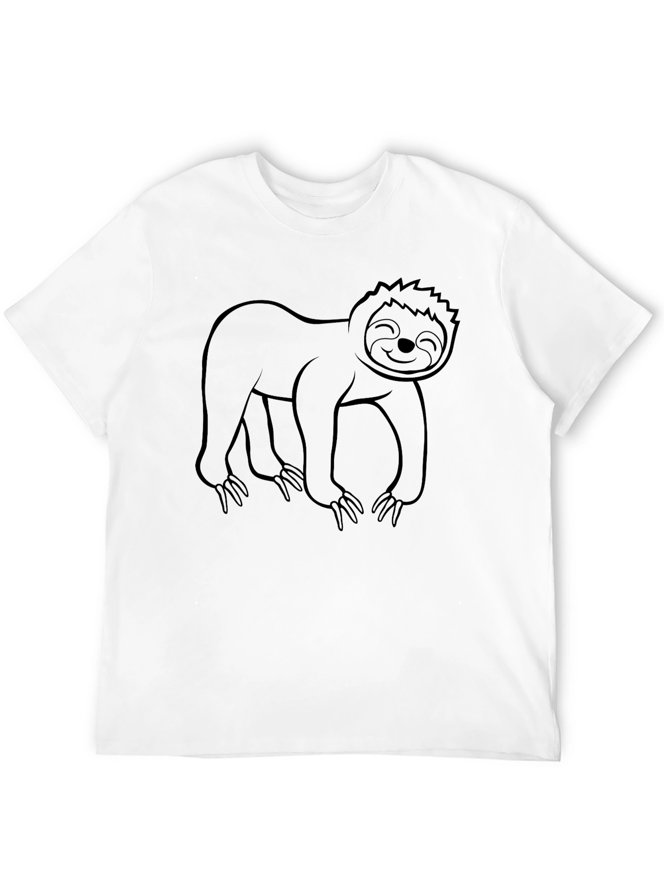 Sloth Graphic Tee - Comfort Fit Casual Wear