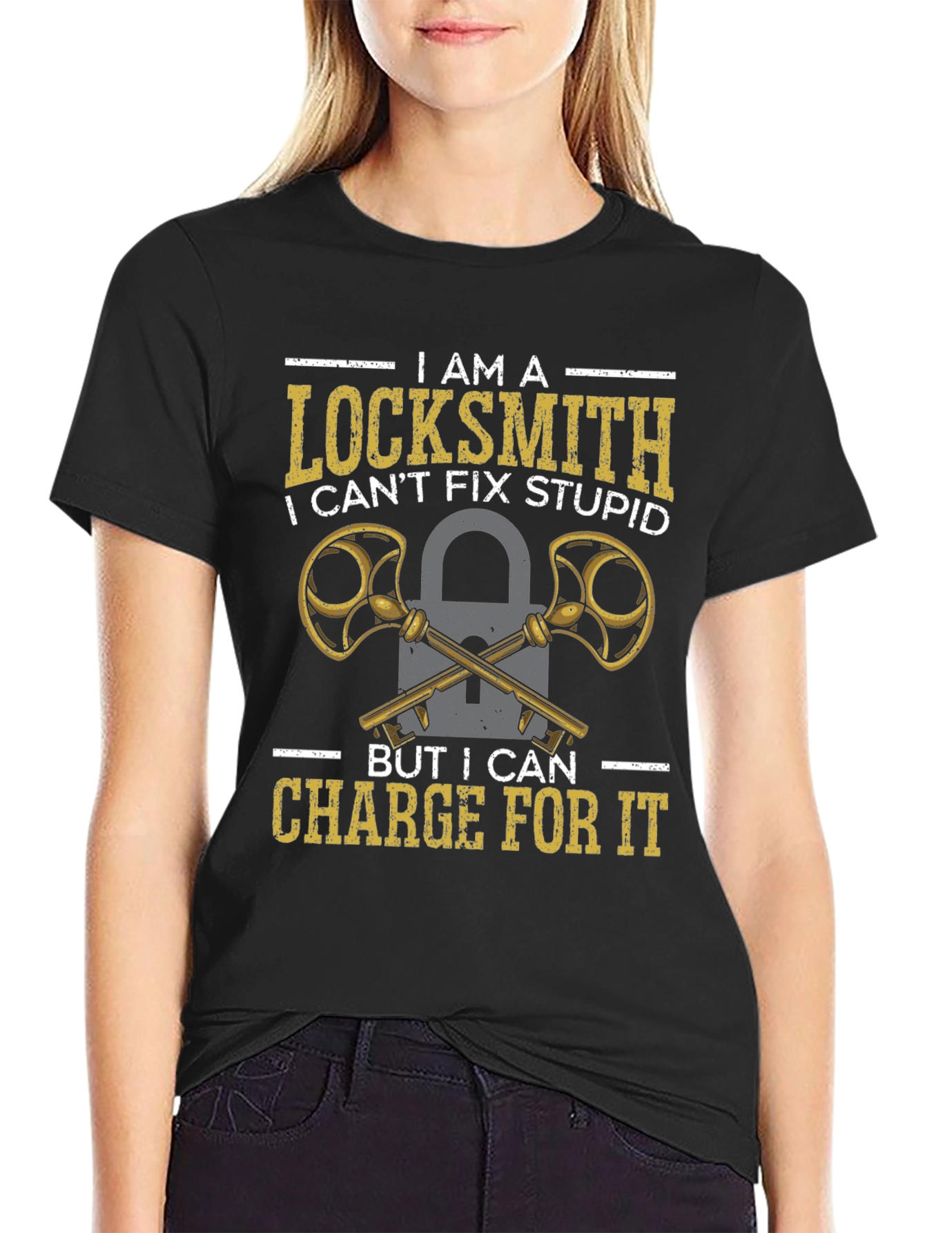 Locksmith Humor T-Shirt - I Can Charge For It!