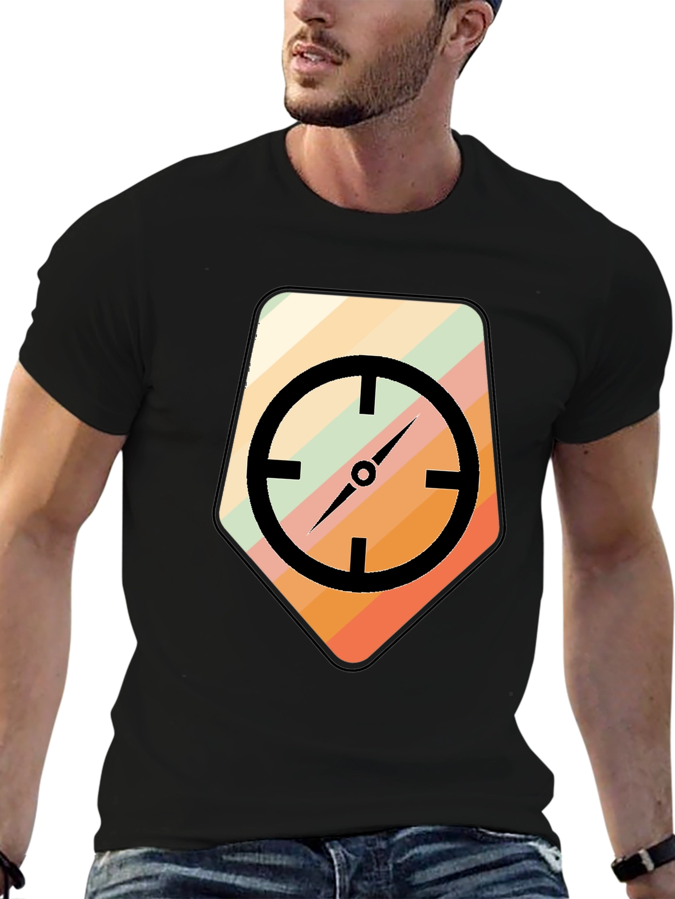 Compass Graphic Tee - Stylish & Unique Design