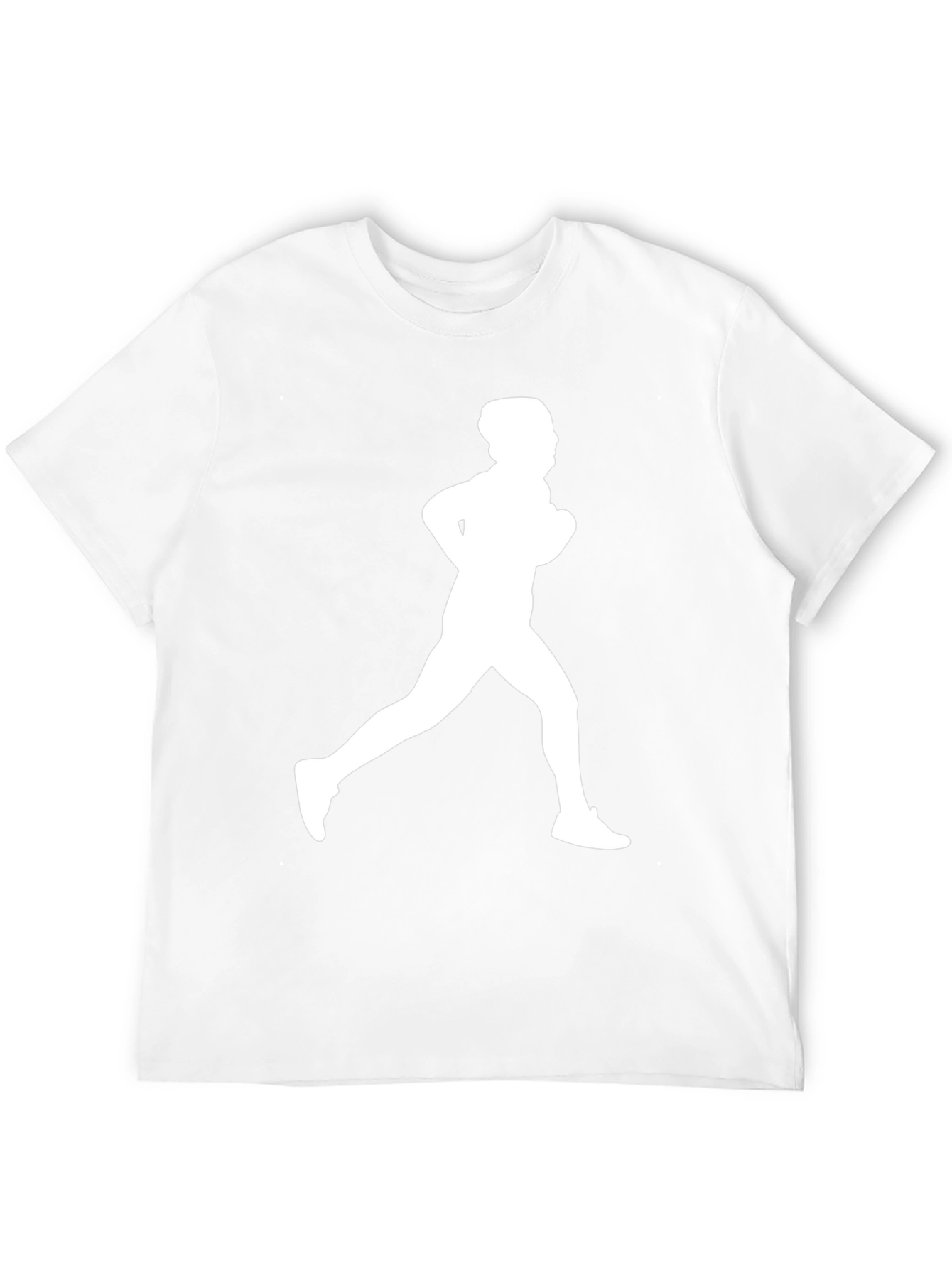 Running Man Graphic Tee - Black