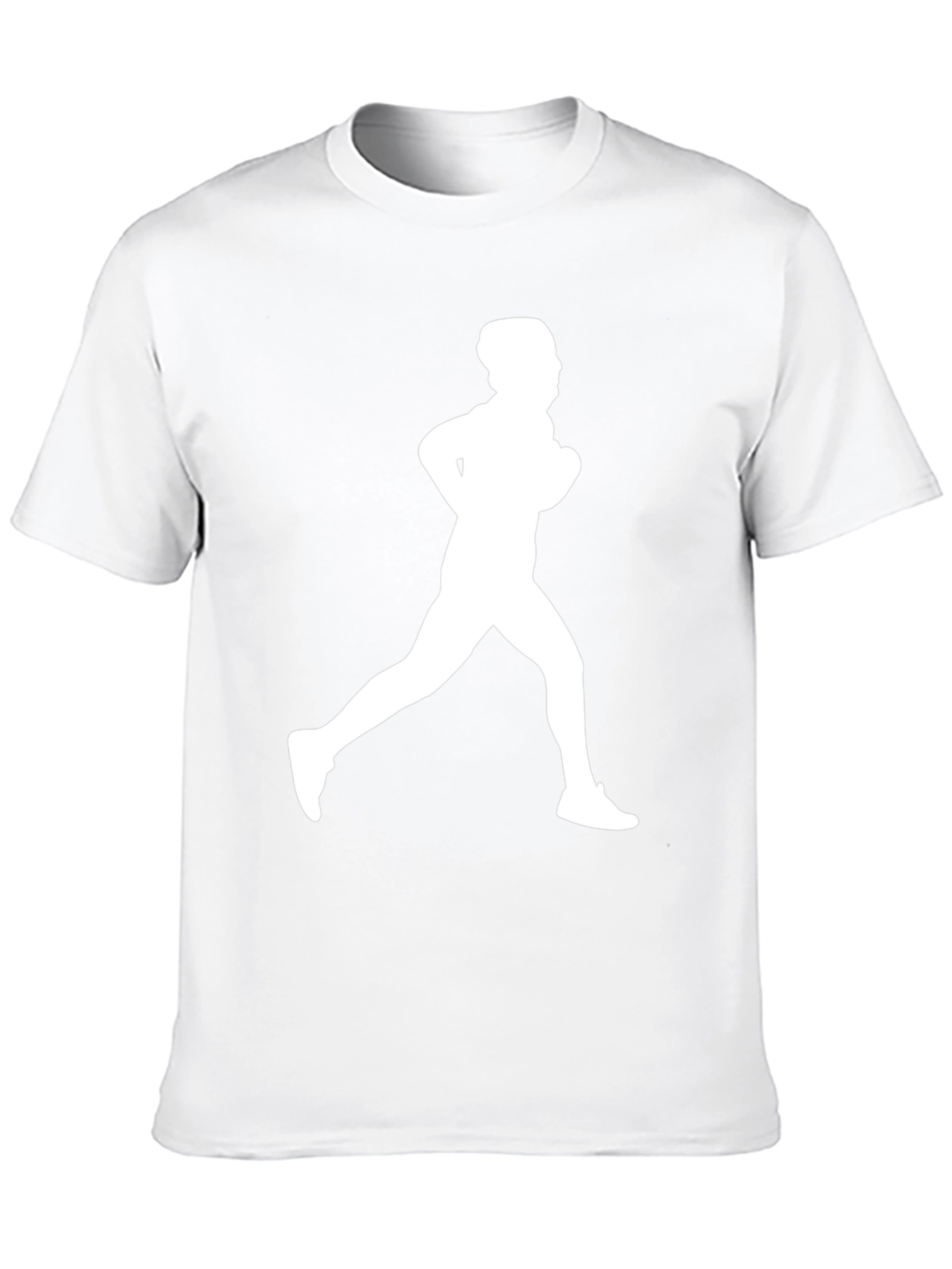 Running Man Graphic Tee - Black