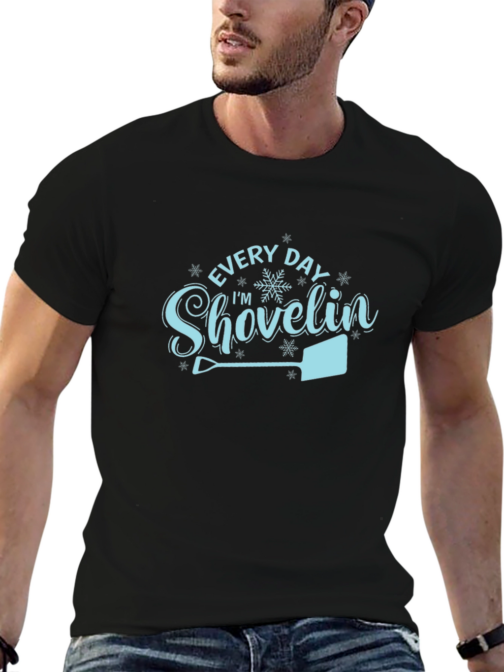 Every Day Im Shovelin Graphic Tee