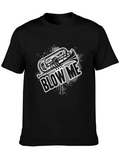 Black Blow Me Trombone Graphic T-Shirt