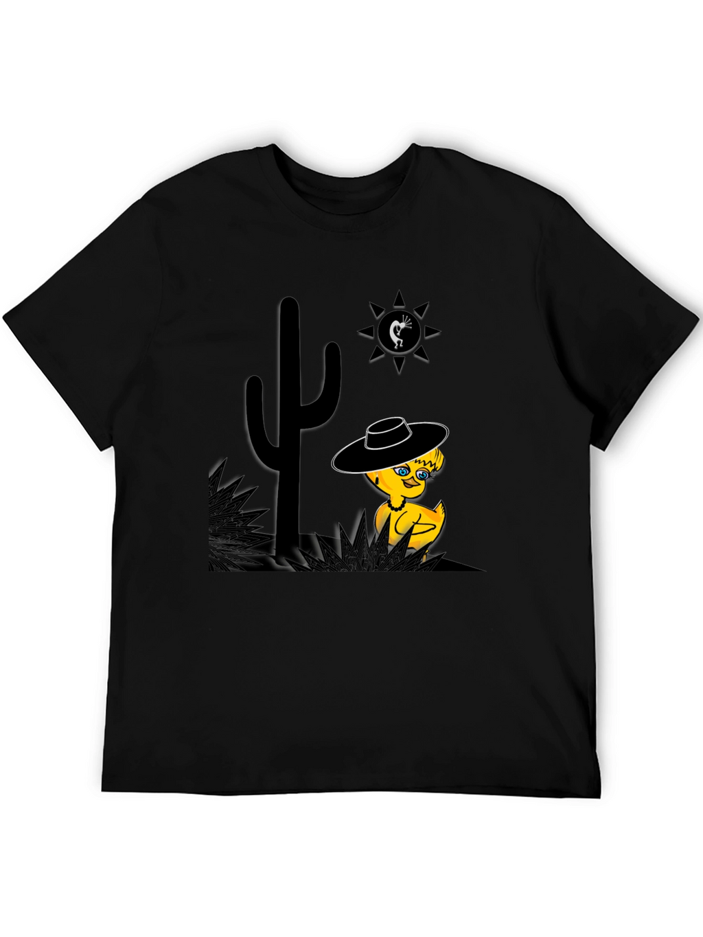 Desert Duck T-Shirt - Whimsical Western Tee
