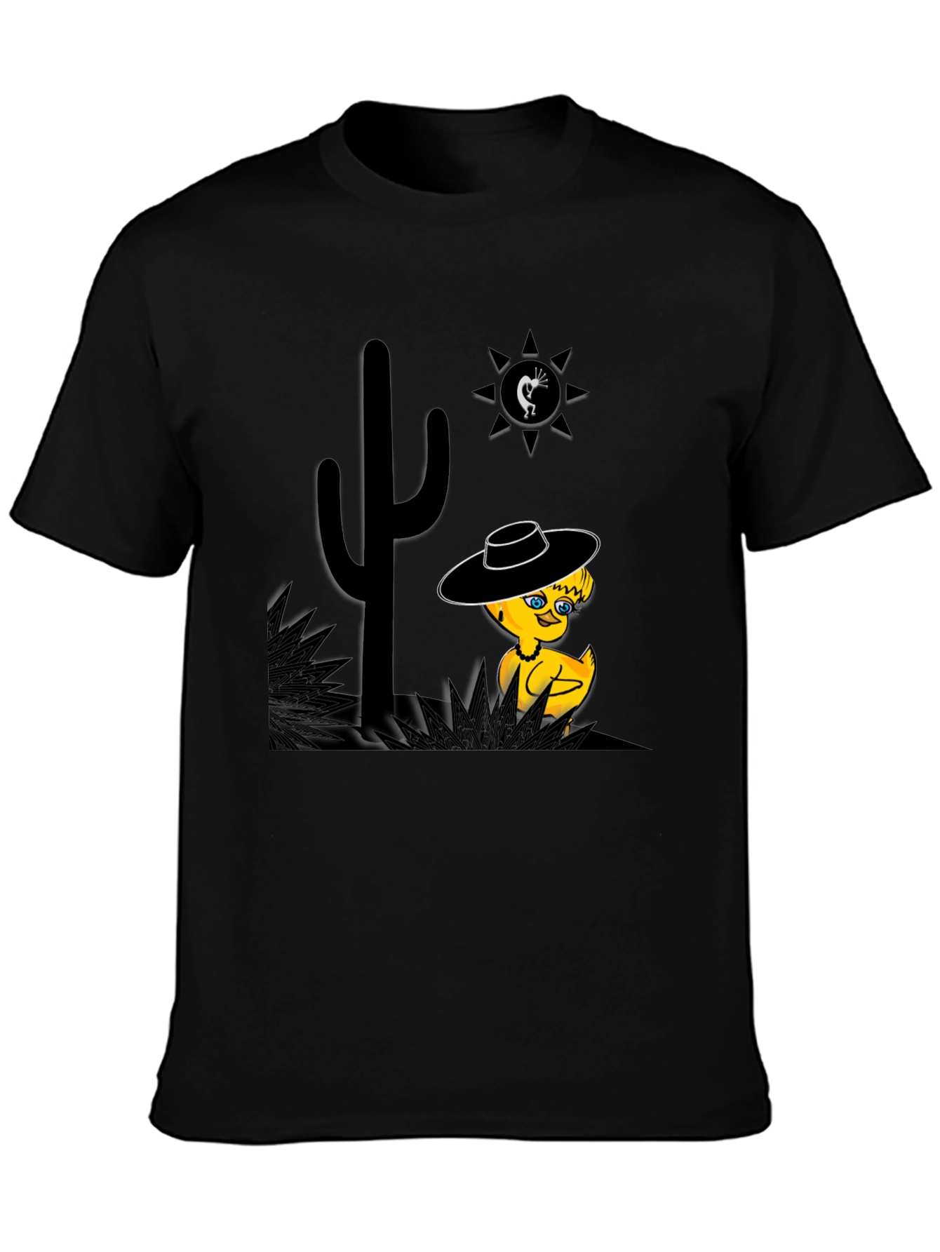 Desert Duck T-Shirt - Whimsical Western Tee