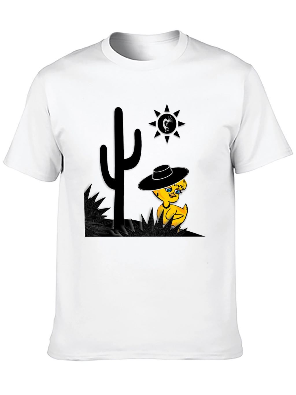 Desert Duck T-Shirt - Whimsical Western Tee