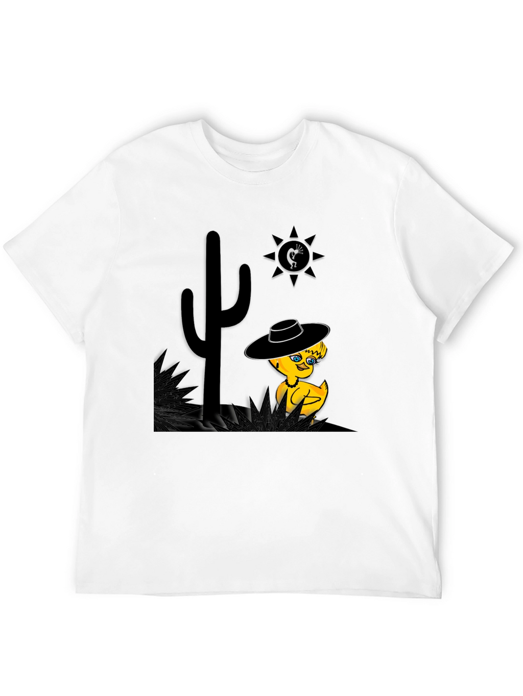 Desert Duck T-Shirt - Whimsical Western Tee