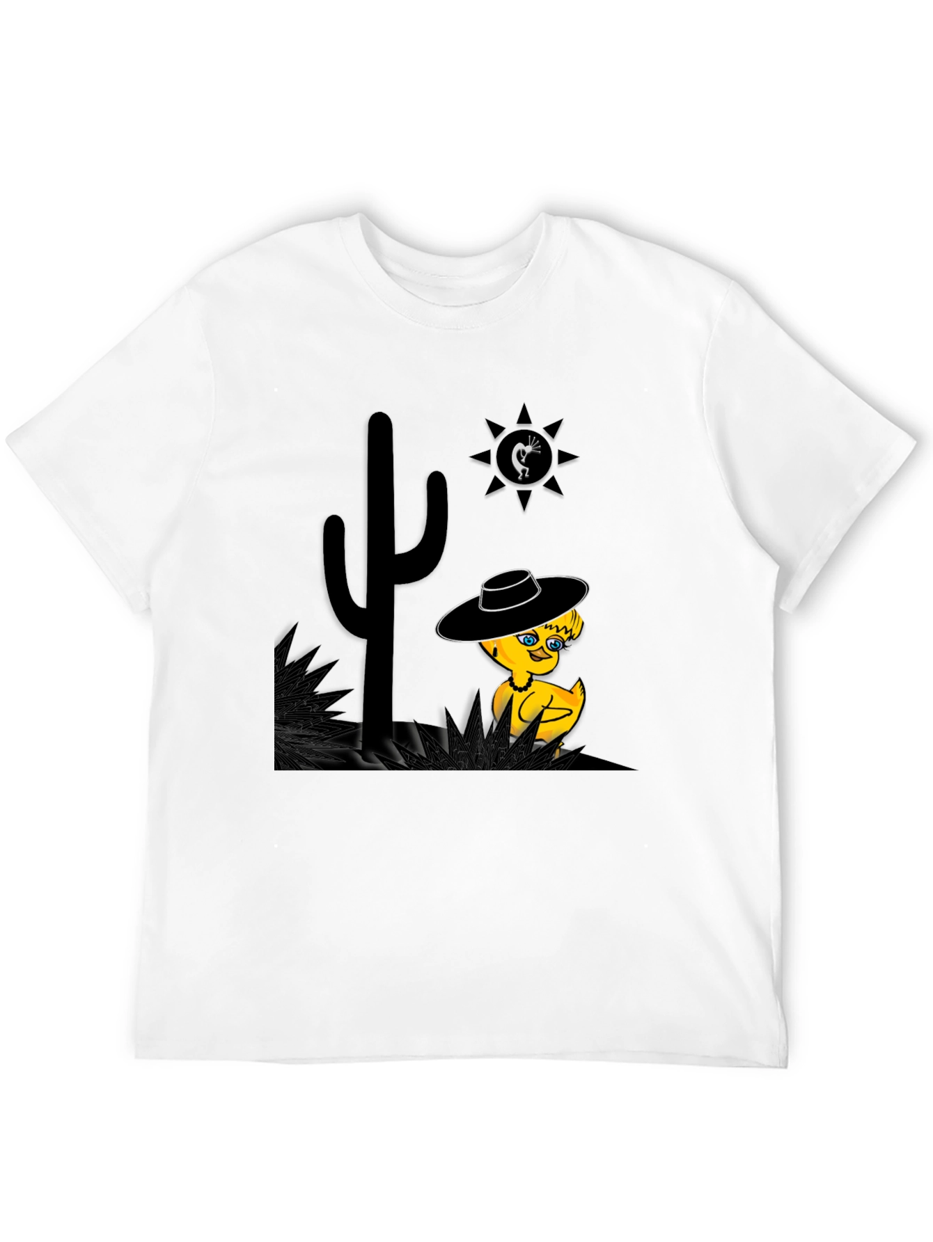 Desert Duck T-Shirt - Whimsical Western Tee