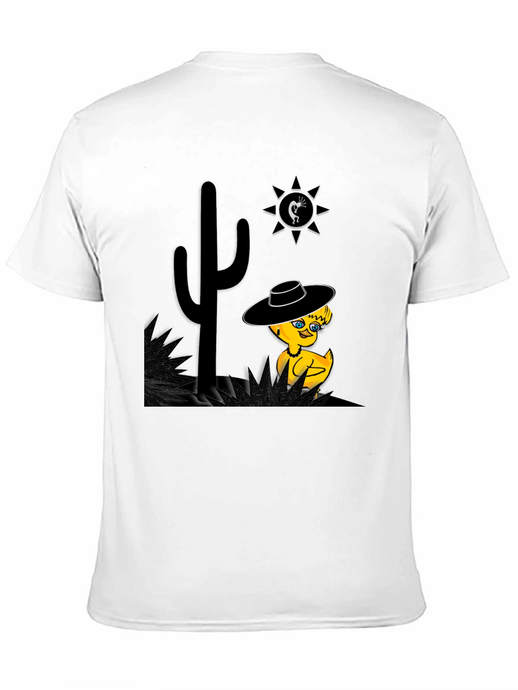Desert Duck T-Shirt - Whimsical Western Tee