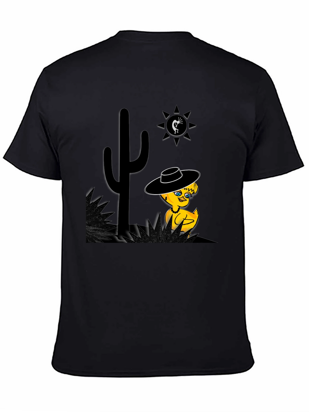 Desert Duck T-Shirt - Whimsical Western Tee