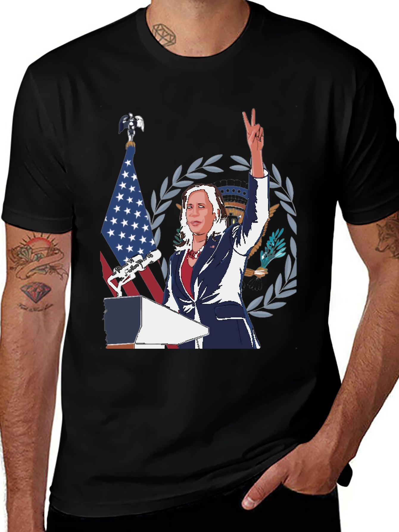 Kamala Harris Victory T-Shirt - Political Statement Tee