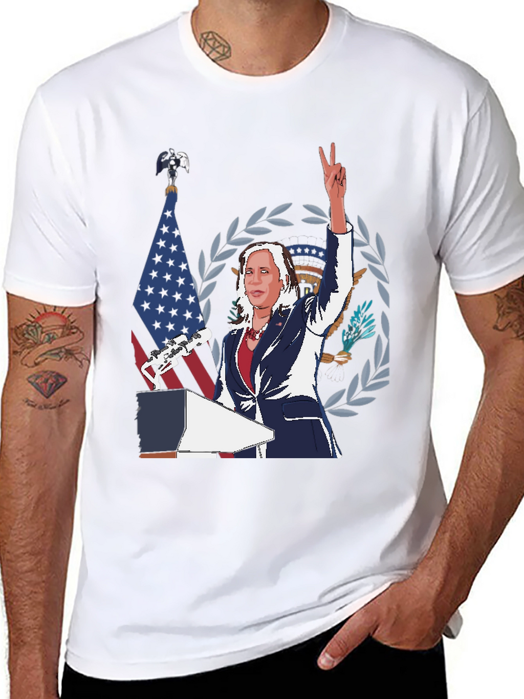 Kamala Harris Victory T-Shirt - Political Statement Tee