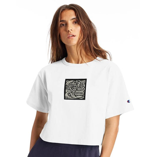 Abstract Jug Pattern Tee