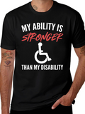 Ability Stronger Than Disability T-Shirt