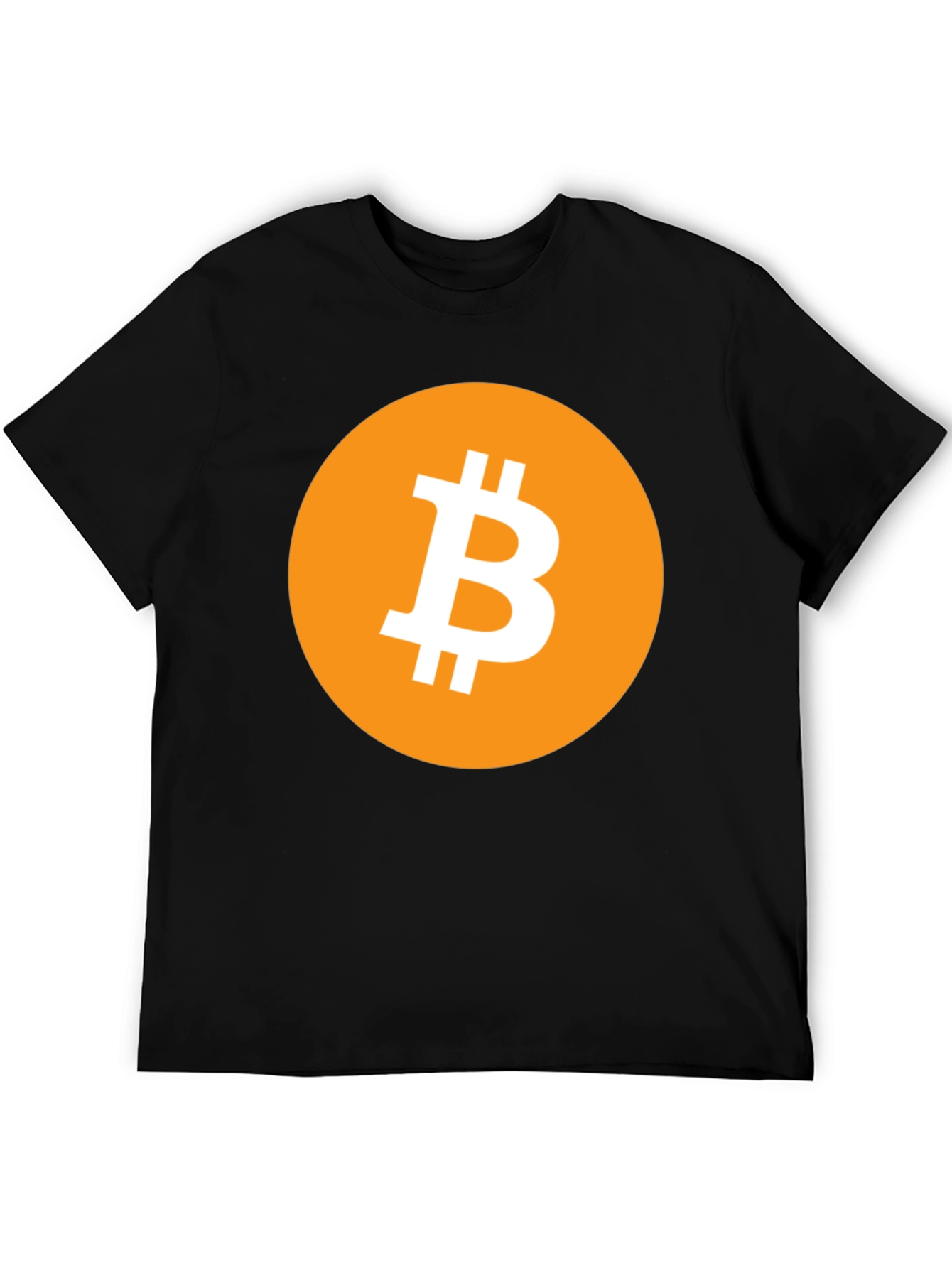 Bitcoin Logo T-Shirt - Black Crypto Tee