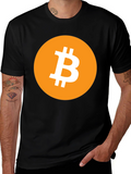 Bitcoin Logo T-Shirt - Black Crypto Tee