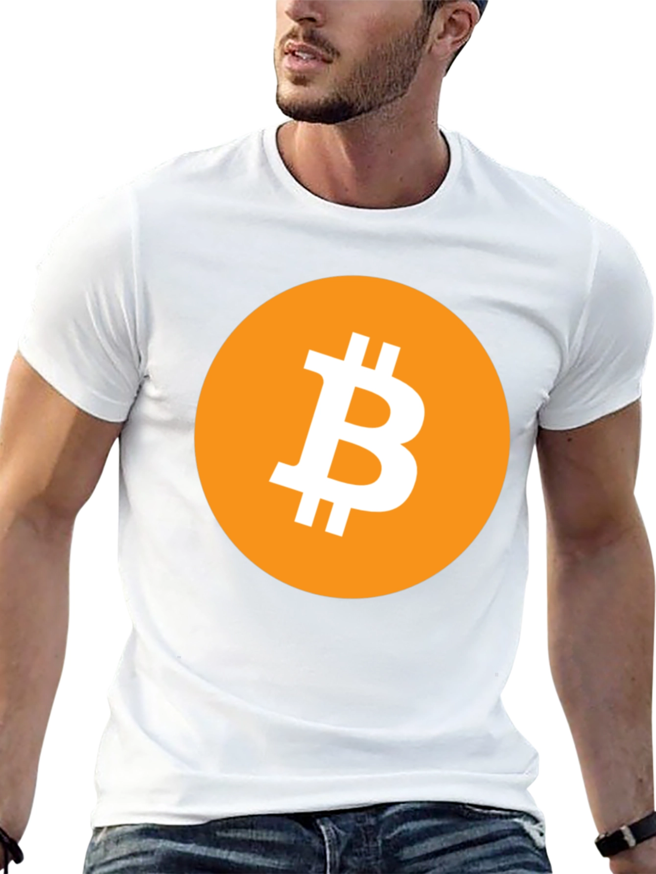 Bitcoin Logo T-Shirt - Black Crypto Tee