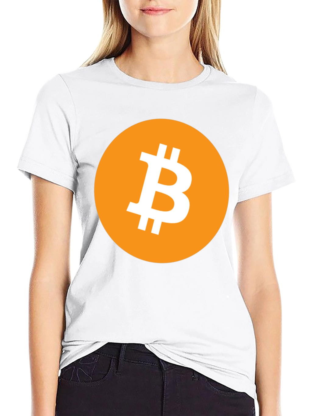 Bitcoin Logo T-Shirt - Black Crypto Tee