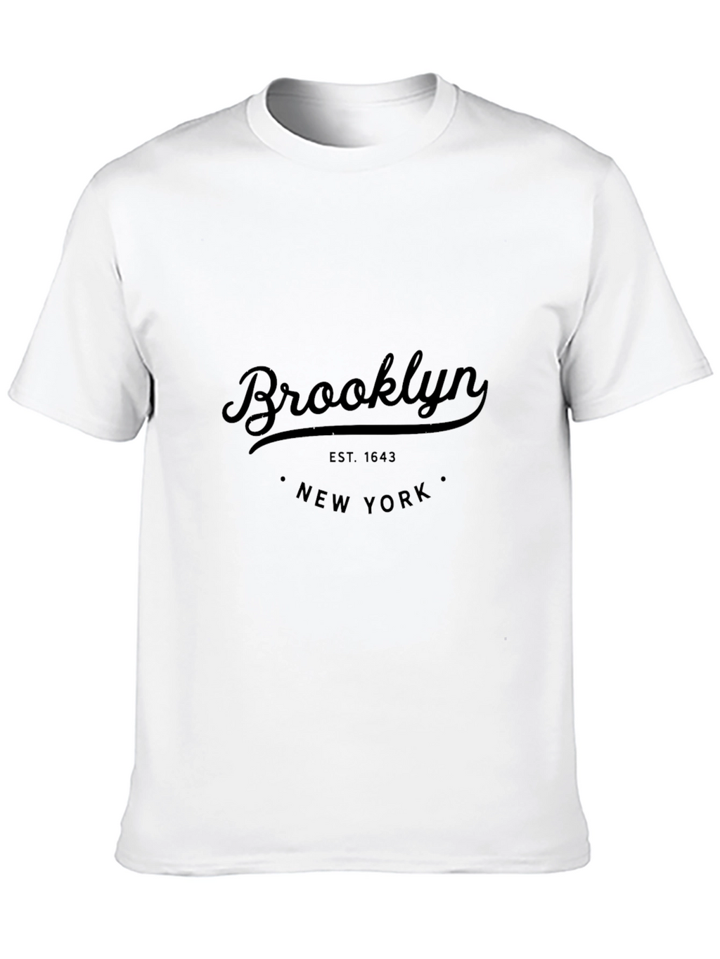 Brooklyn New York Black Graphic Tee