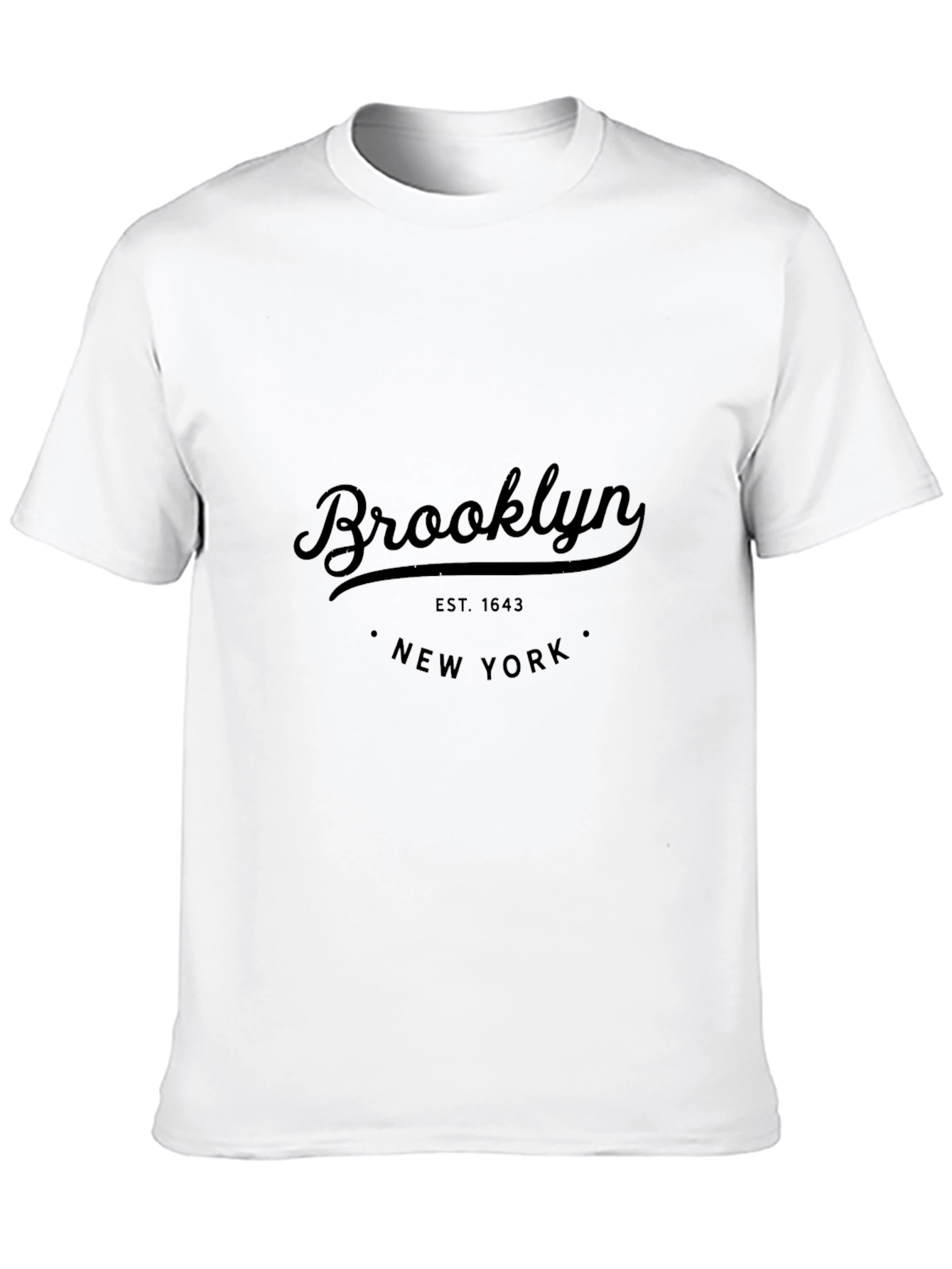 Brooklyn New York Black Graphic Tee