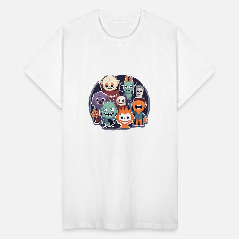 Adorable Monster Mashup" Halloween T-Shirt
