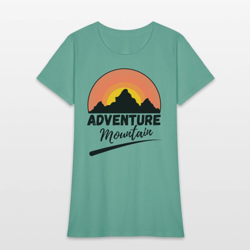 Adventure Has No Limit Hiking Mountains