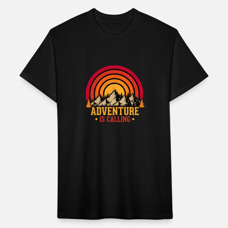 Adventure is calling | Hikers T-Shirt | Hiking