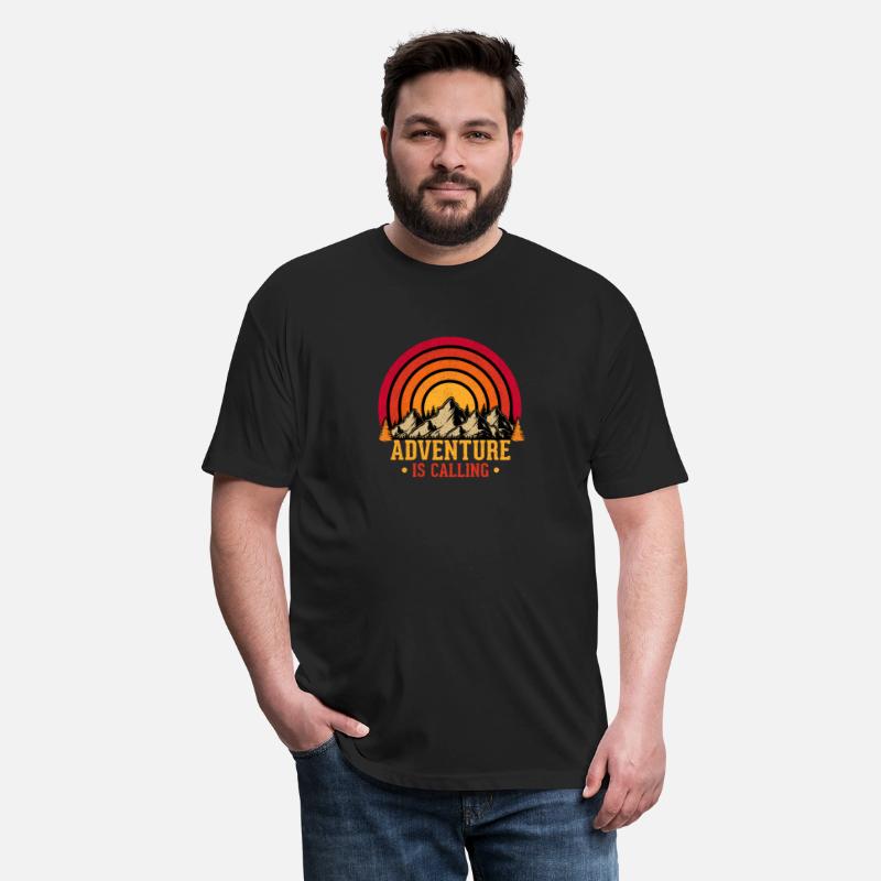 Adventure is calling | Hikers T-Shirt | Hiking