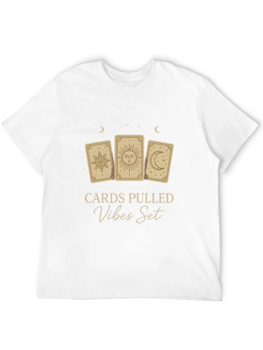 Tarot Cards Pulled Vibes Set Graphic T-Shirt