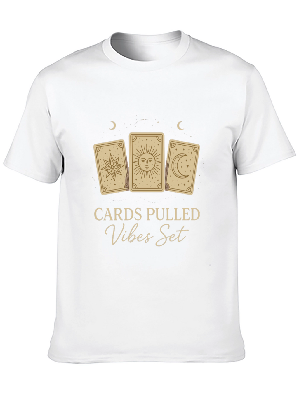 Tarot Cards Pulled Vibes Set Graphic T-Shirt