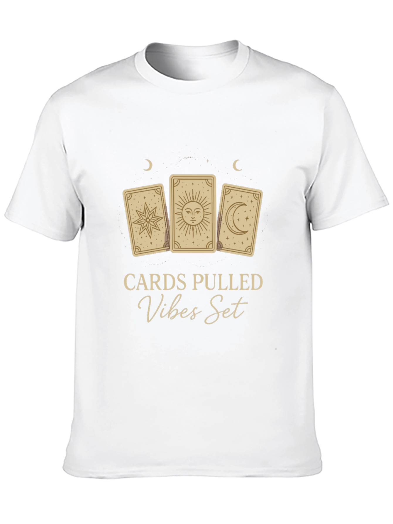 Tarot Cards Pulled Vibes Set Graphic T-Shirt