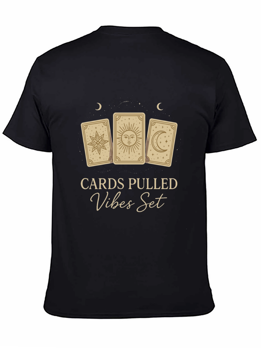 Tarot Cards Pulled Vibes Set Graphic T-Shirt
