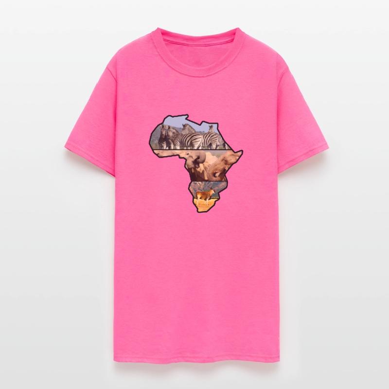 Africa Wildlife Continent Collage