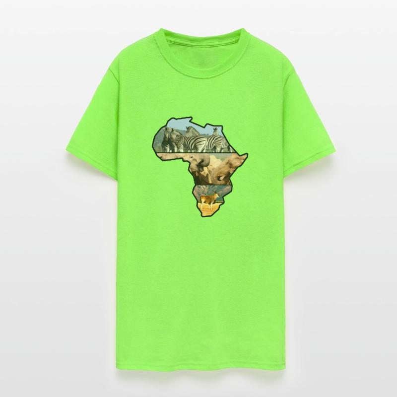 Africa Wildlife Continent Collage