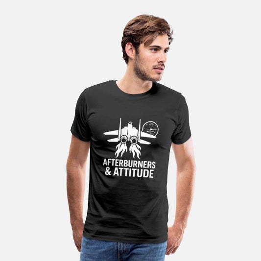 Afterburners and Attitude air force pilot