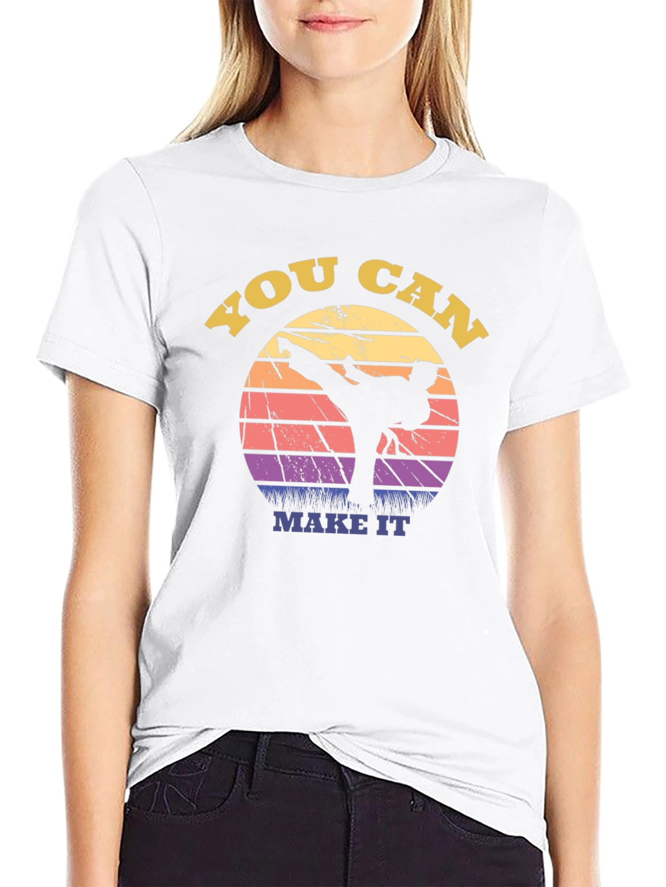 You Can Make It Martial Arts Graphic Tee