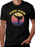 You Can Make It Martial Arts Graphic Tee