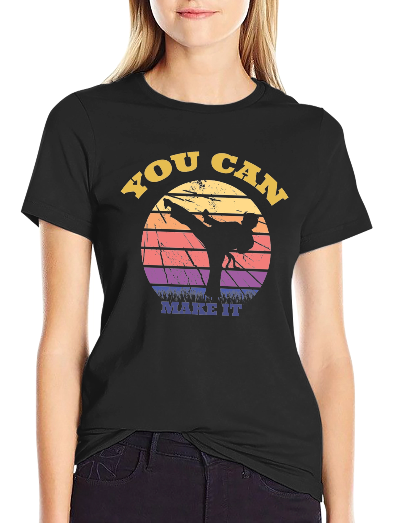 You Can Make It Martial Arts Graphic Tee