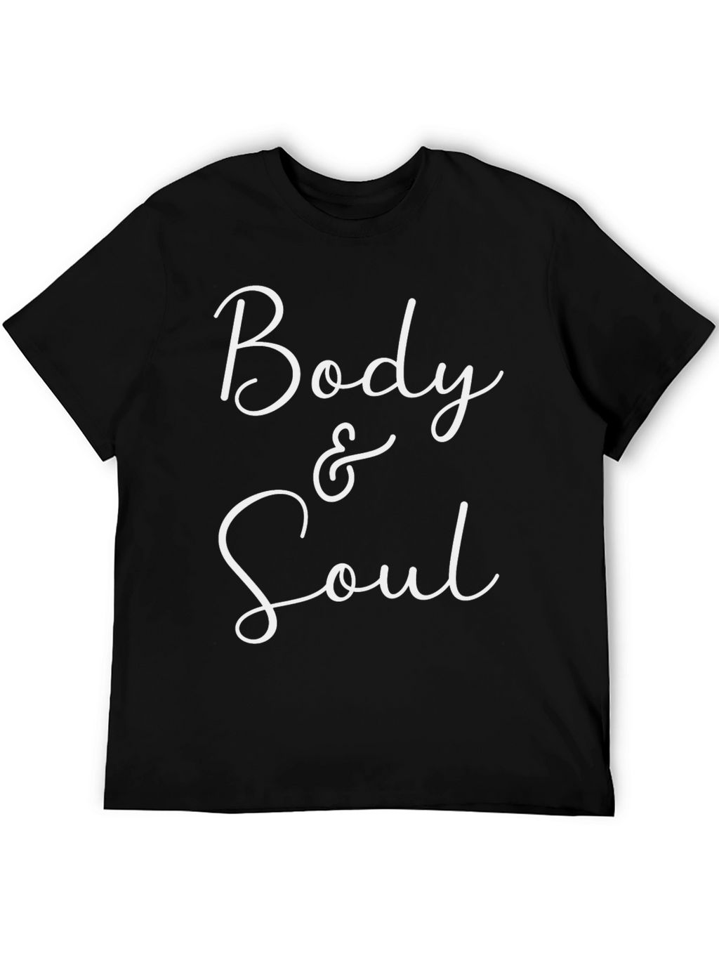 Body & Soul Graphic Tee - Stylish Cotton Blend