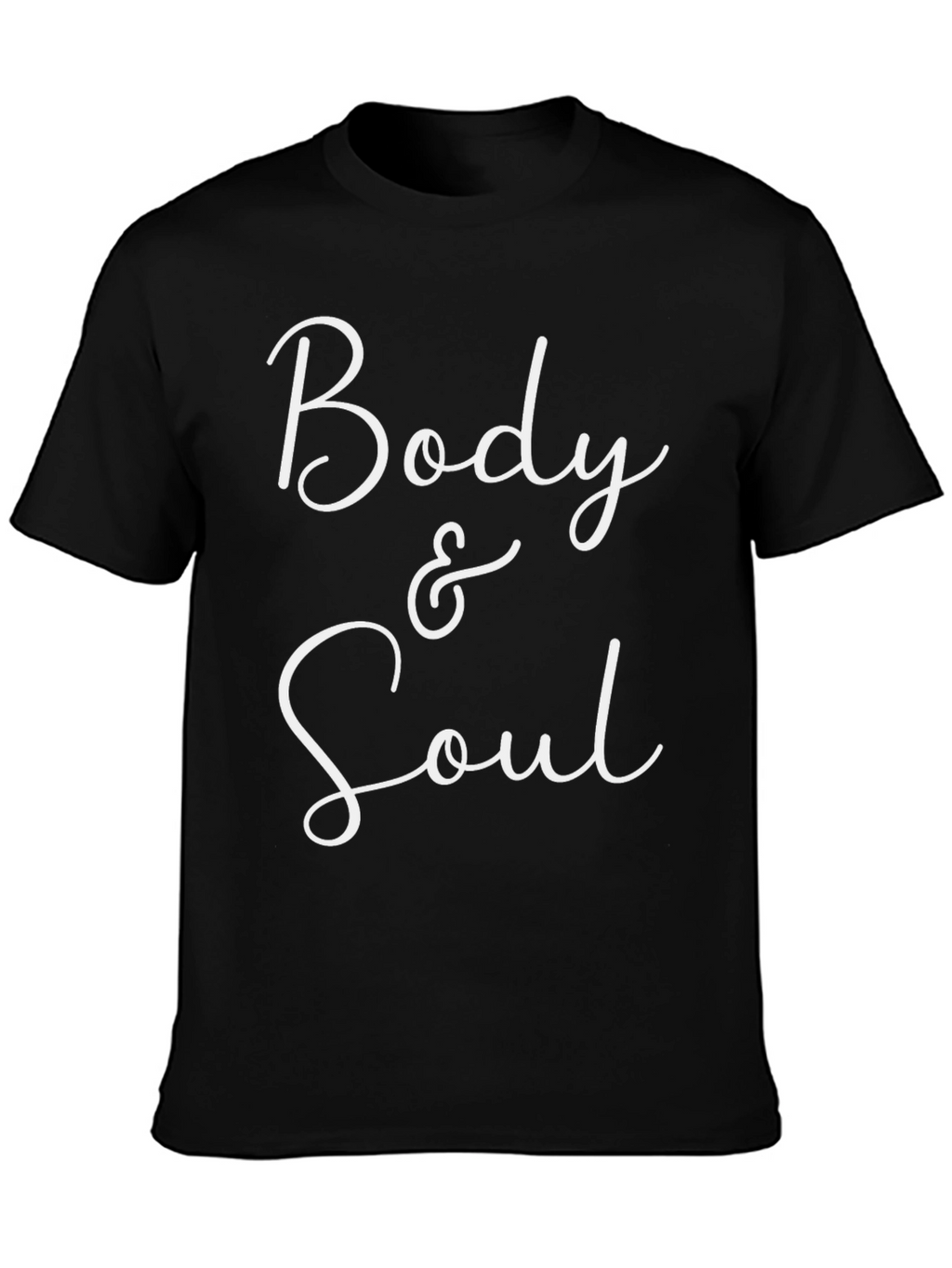 Body & Soul Graphic Tee - Stylish Cotton Blend