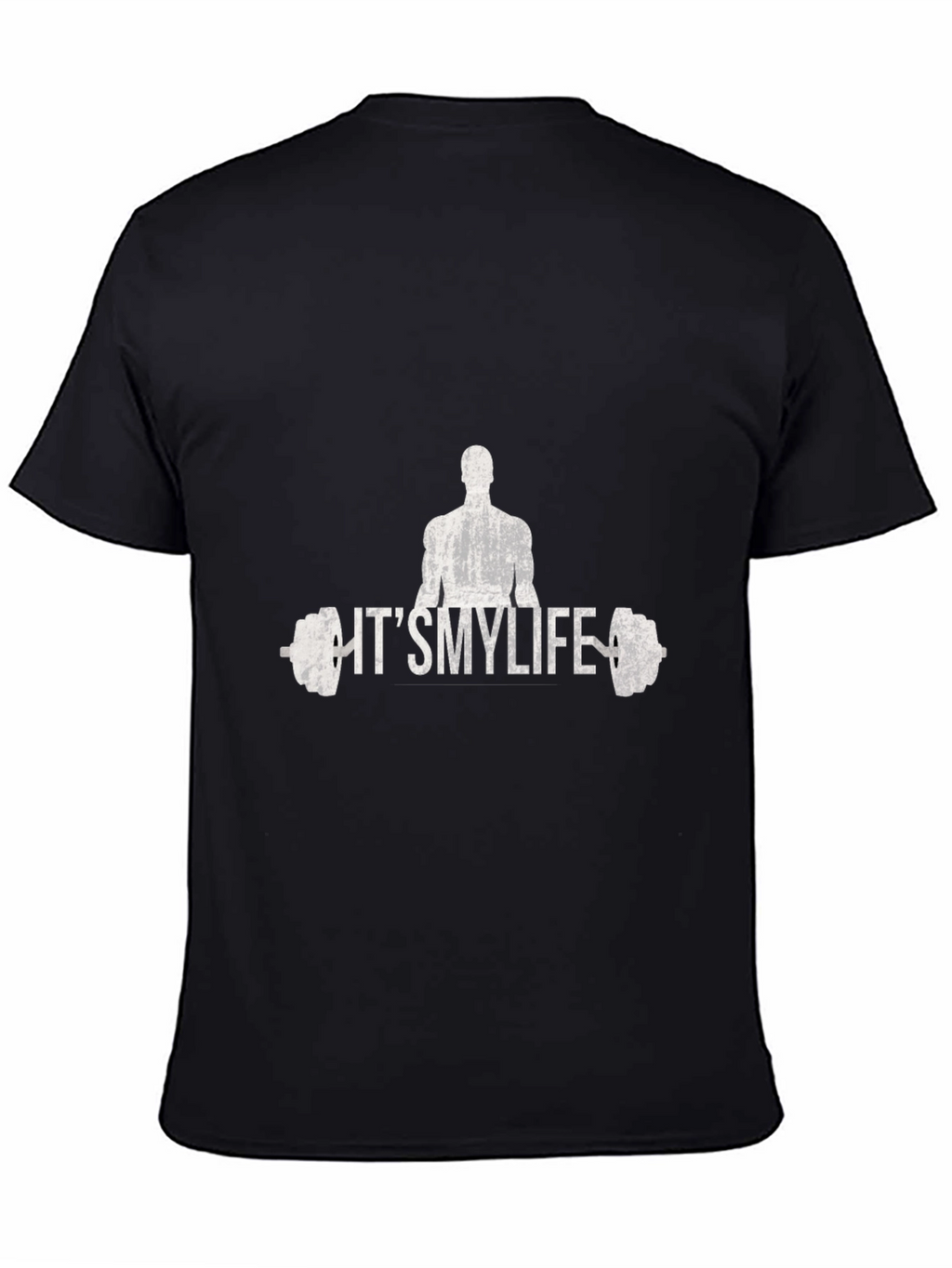 Its My Life Gym T-Shirt - Black