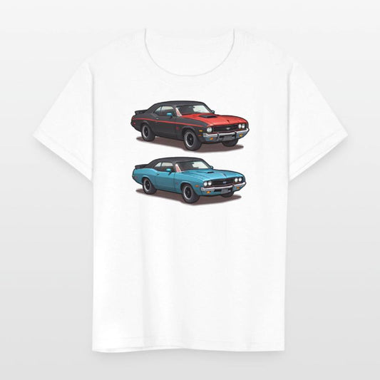 AI Old School 1970s Style Cars