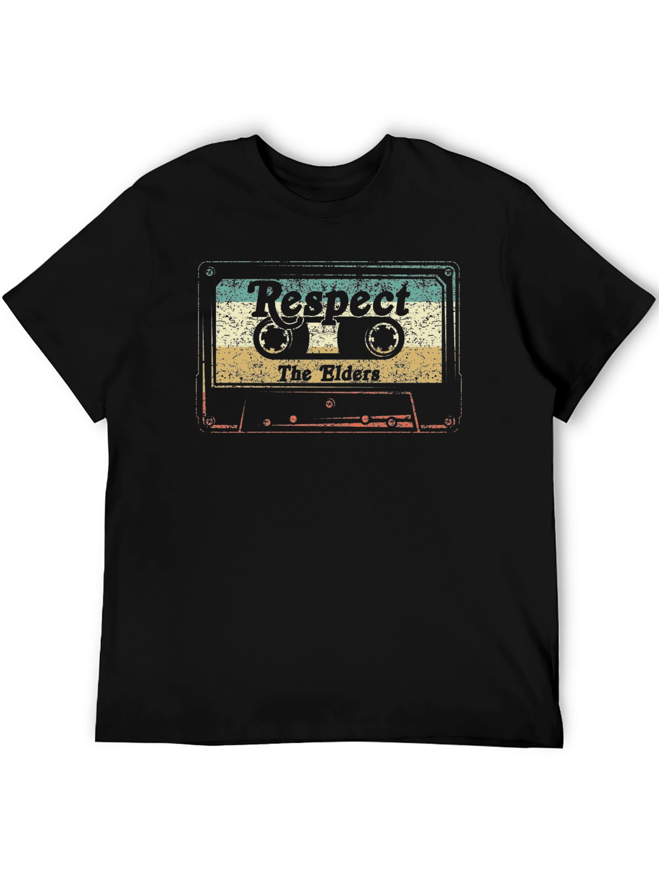 Respect The Elders Cassette Tape Graphic T-Shirt